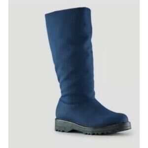 Cougar Snow Boots Womens Size 6 Waterproof Lined Warm Blue Gale NWT